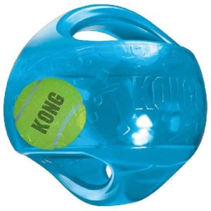 KONG jumbler ball M-L – 14x14x14cm gemengde kleuren