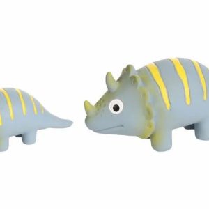 HS PUGA LATEX DINO GRIJS L 7X20,5X9CM
