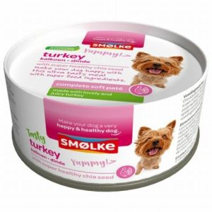 SMOLKE HOND SOFT PATÉ TURKEY 125 GR