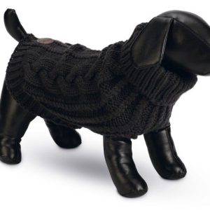DESIGNED BY LOTTE HAIDA – HONDENTRUI – ANTRACIET- MAAT XL – 36 CM