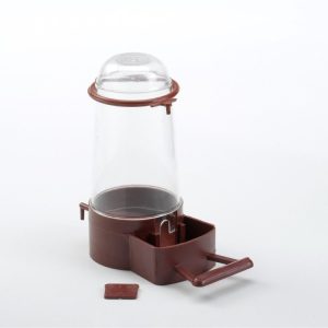 WEEKENDFEEDER CA. 350 ML TRANSPARANT / BRUIN