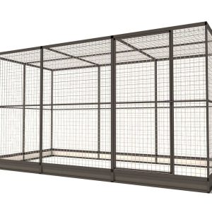 Marter bestendige aluminium kippenren